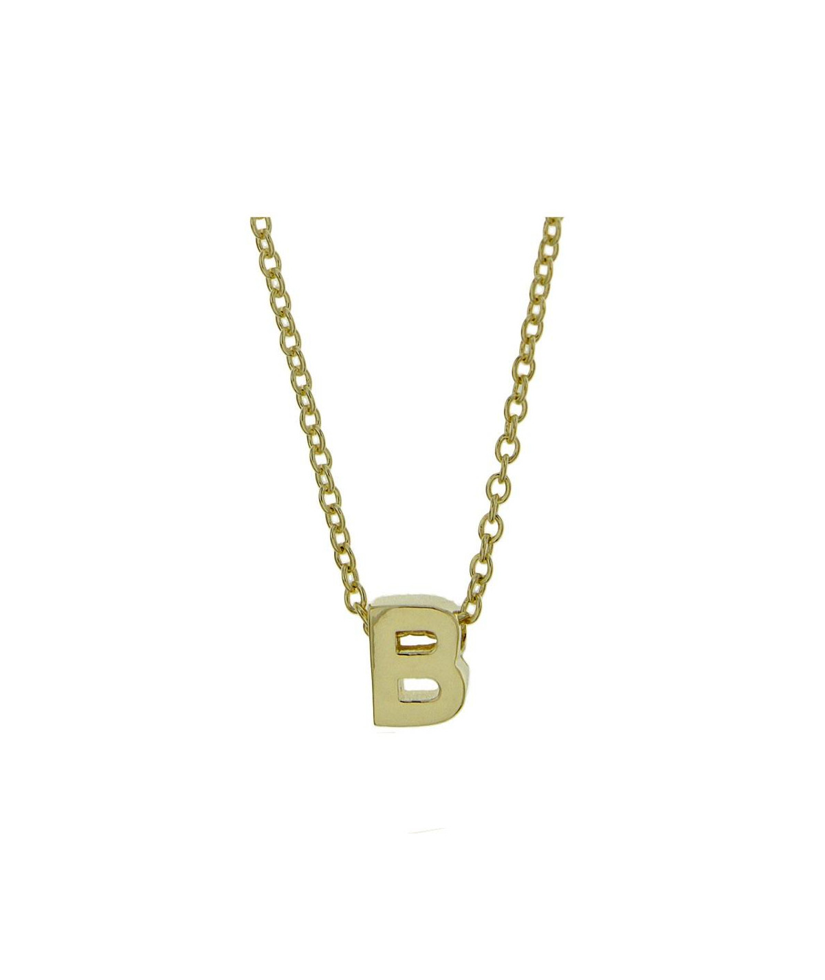 Mezea By Brelery - Collar Inicial "B" Oro