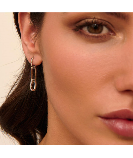 Pendientes Chic Plata