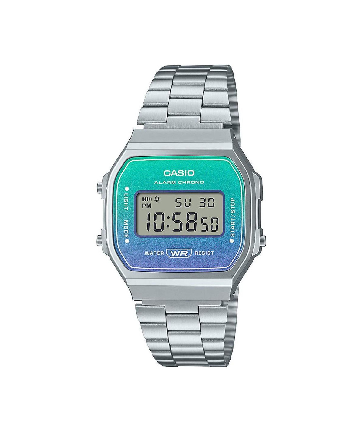 Casio Original A168WEM-2EF Reloj Mujer Digital Plateado - 000360091