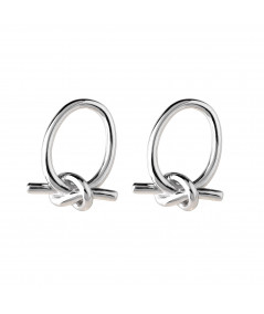 Pendientes Lazada Plata